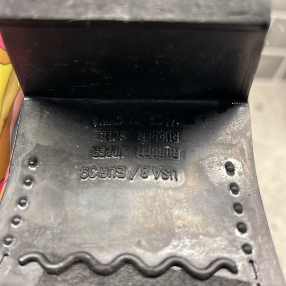 Smoky Mountain Vibrant Colored Rubber Pullon Cowboy Boots - Picture 10 of 11